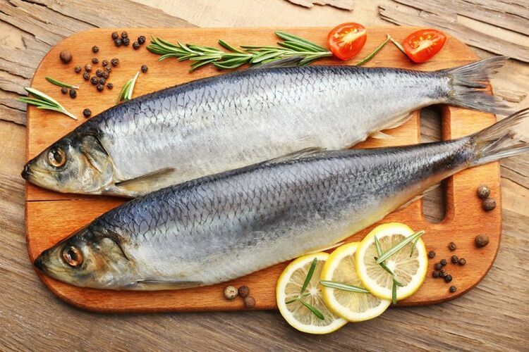 Poisson cuit au four
