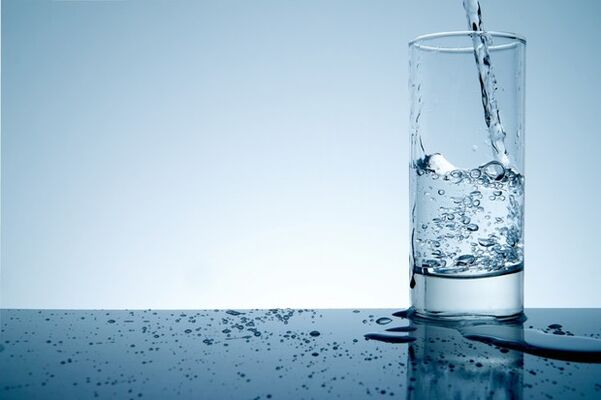 Eau à la perte de poids