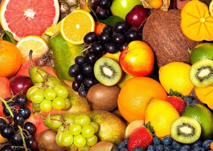 Une variété de fruits